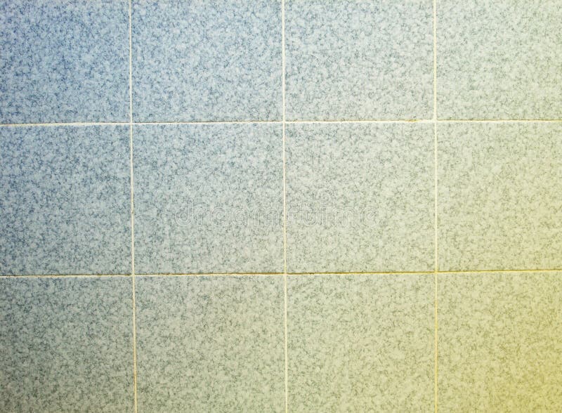 Bathroom Tiles, Blue and Yellow Stock Photo Image of grey, modern