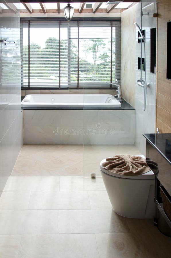 Bathtub and sink stock photo. Image of architect, building 102530050