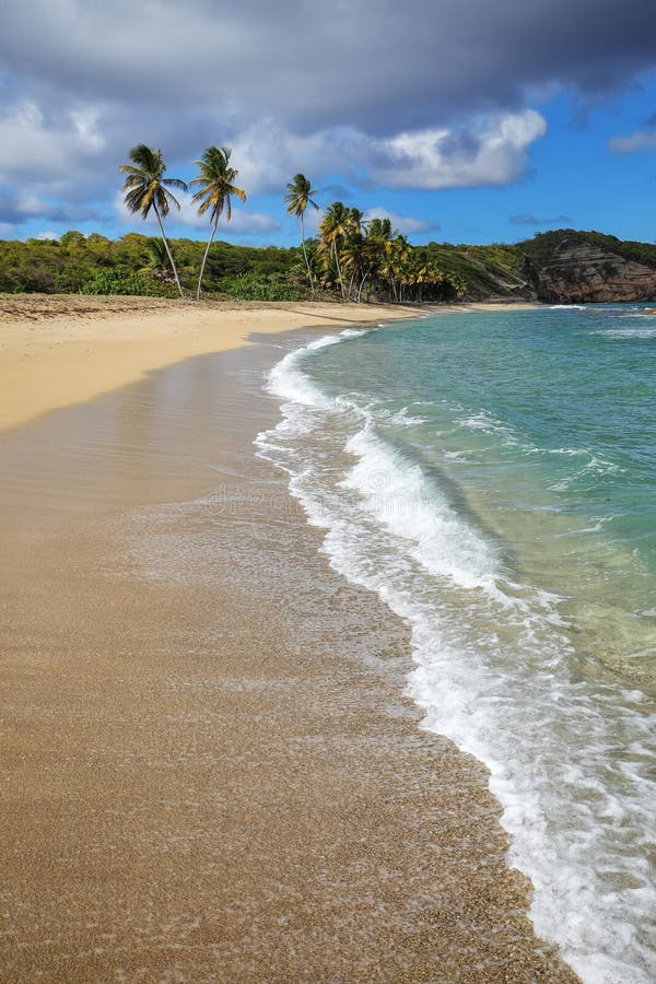 Bathway Beach on Grenada Island, Grenada Stock Image Image of ocean