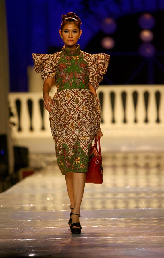  Batik fashion  editorial image Image of java catwalk 