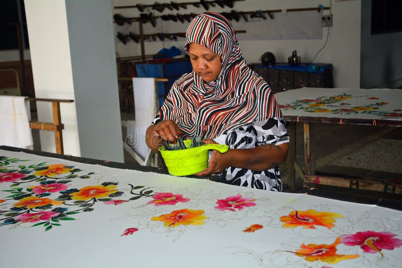 Batik Penang, Malaysia Editorial Stock Image Image of