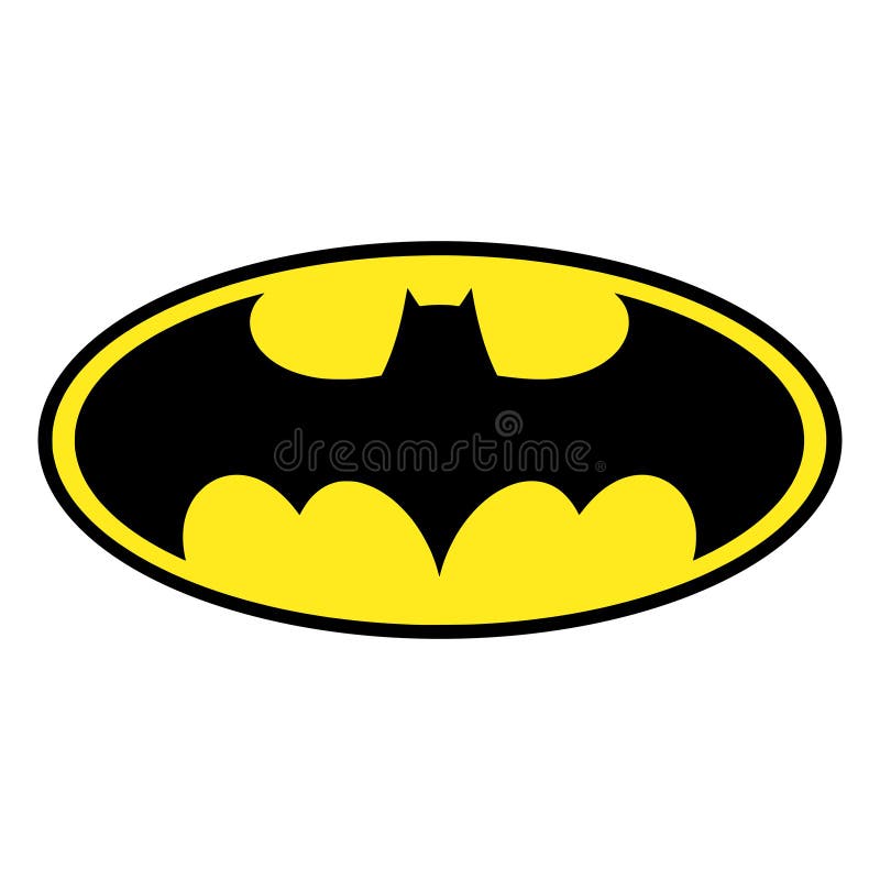 Batman logo isolated - PNG editorial photo. Illustration of gothic -  105020151