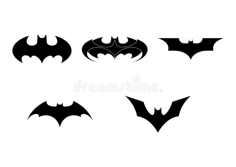 batman symbol outline