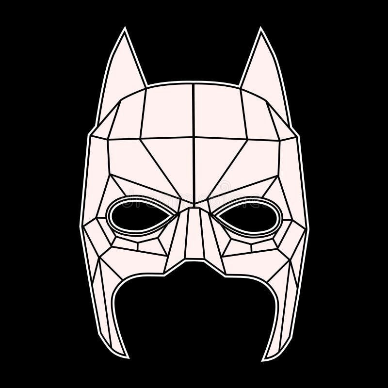Batman Mask Stock Illustrations 185 Batman Mask Stock Illustrations