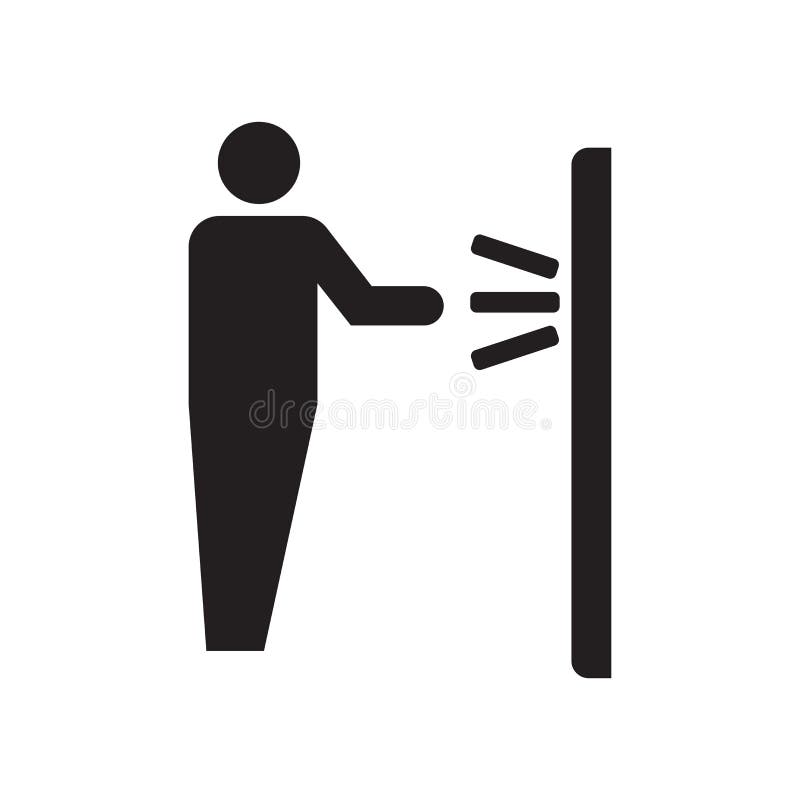 Battendo il segno e simbolo di vettore dell'icona isolati su fondo bianco, battente concetto di logo illustrazione di stock Battendo il segno e simbolo di vettore dell'icona isolati su fondo bianco, battente concetto di logo illustrazione di stock