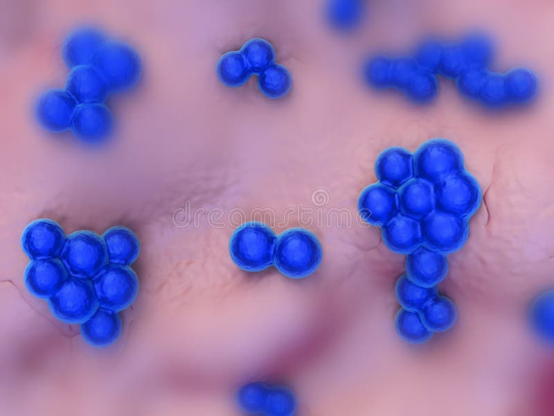 Batteri del Superbug illustrazione vettoriale Batteri del Superbug illustrazione vettoriale
