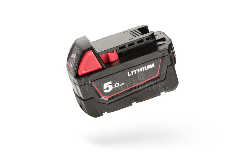 Batteries for Cordless Tools. Screwdriver Battery Stock Image Image of object, indicator