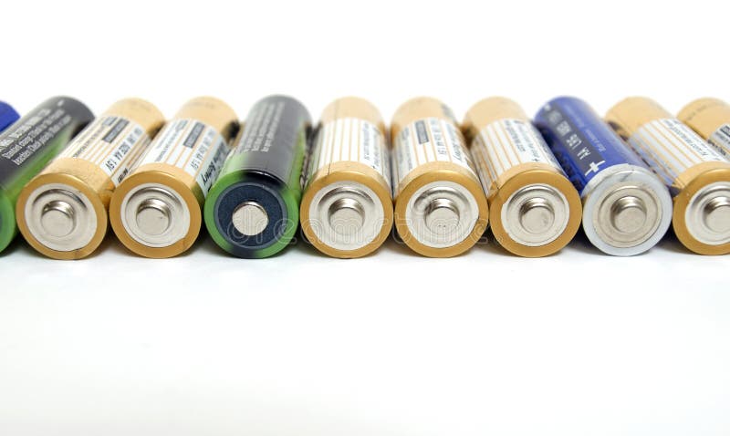 Batterij royalty-vrije stock foto Batterij royalty-vrije stock foto