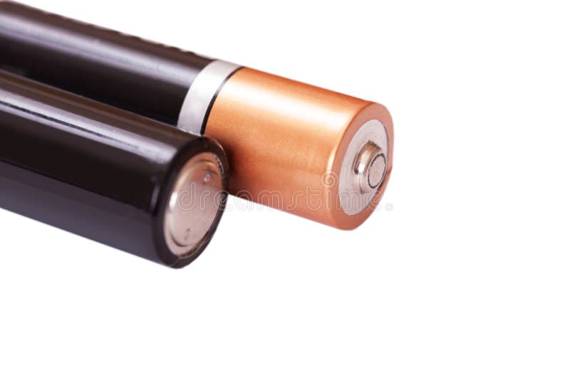 Battery aa alkaline cadmium chemical royalty free stock image