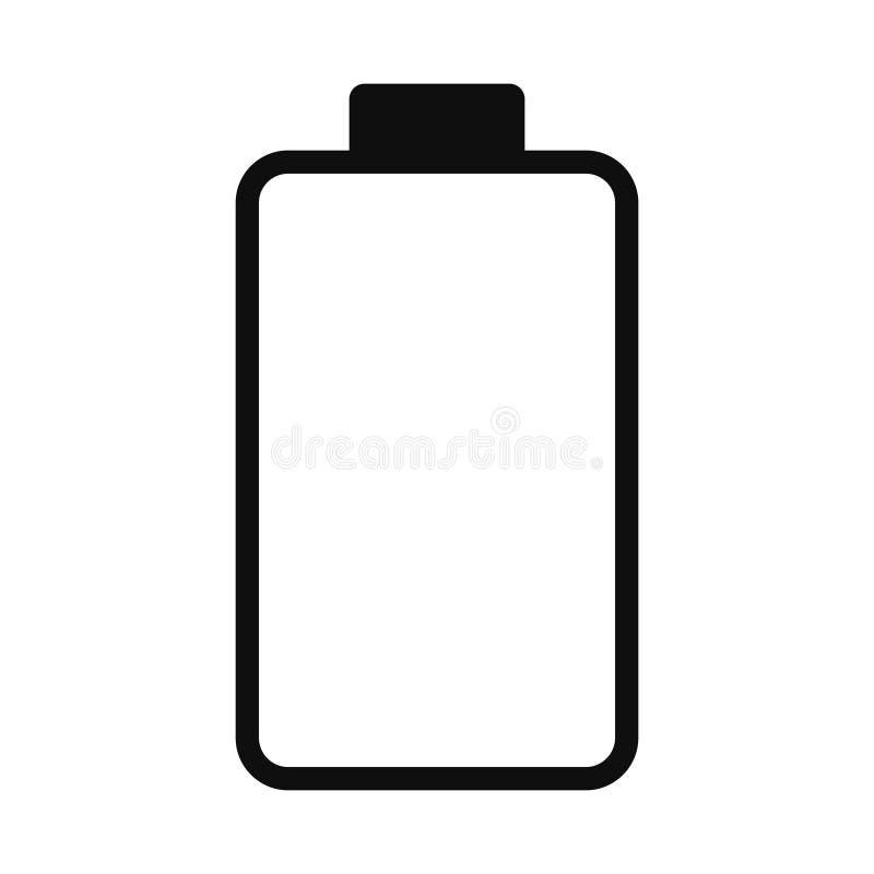 Battery charge status . Icon phone battery energy levels and power indicator. Recharge battery electricity . Accumulator royalty free illustration