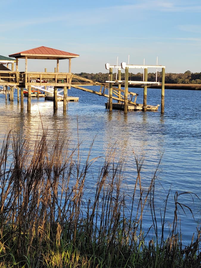 Battery Point Beaufort, SC stock photo. Image of electricity 213599466