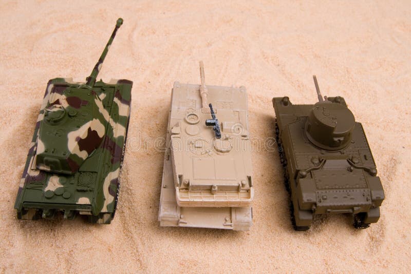 Battle of the tank toys