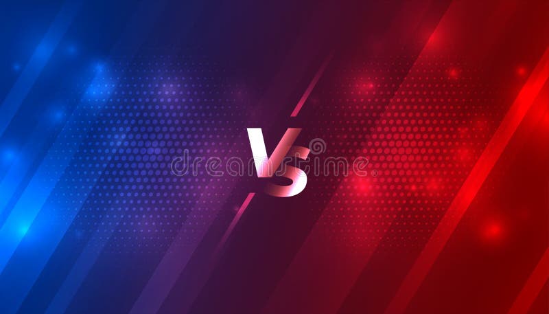 Battle Versus Vs Background for Sports Game Stock Vector - Illustration of  basketball, sport: 172664576