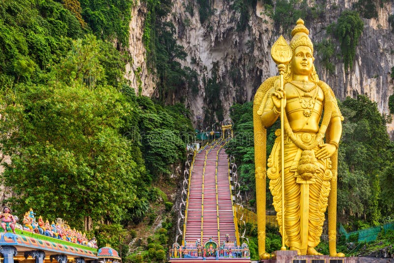 Batu Caves Entrance stock photos Batu Caves Entrance stock photos