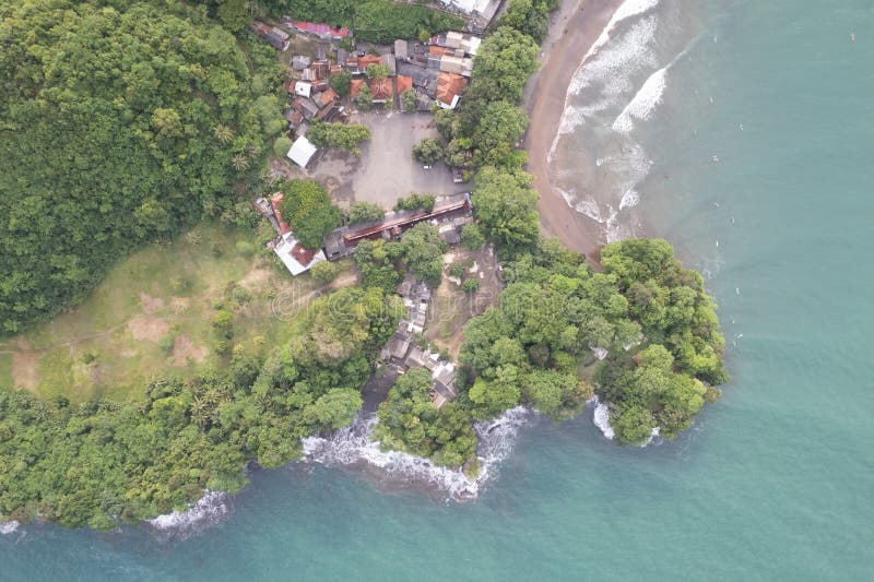 Batu karas pangandaran west java indonezja 39 obraz stock