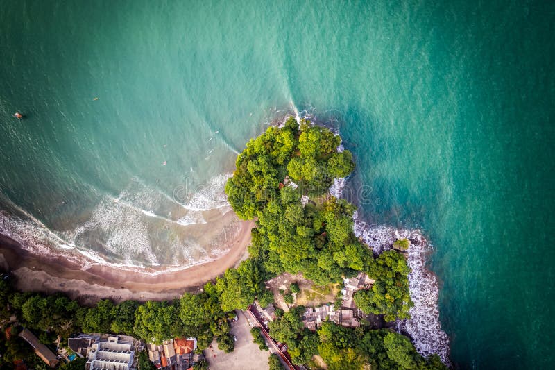 Batu karas pangandaran west java indonezja 38 fotografia stock