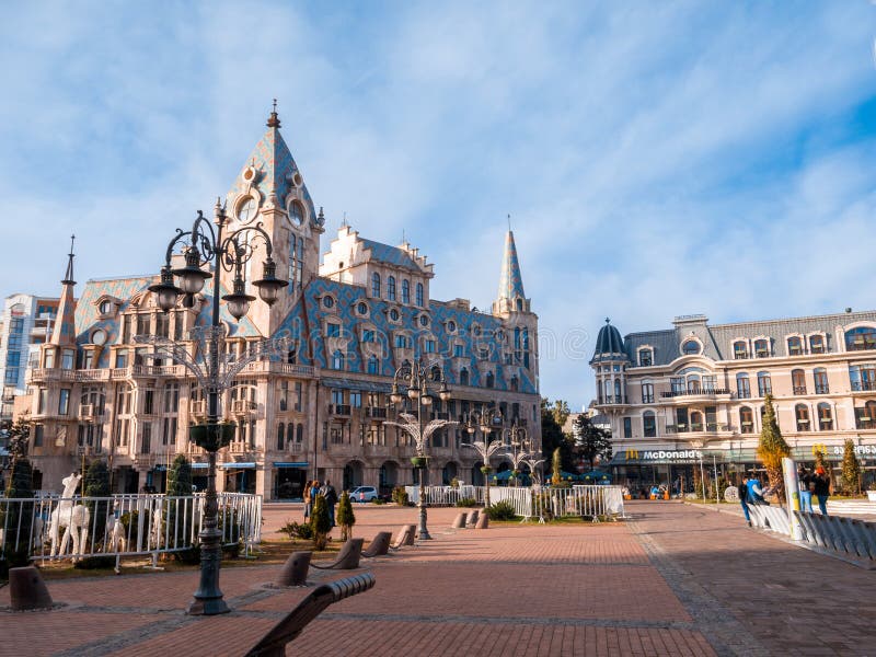 January 11, 2019 Modern Architecture in Batumi.Europe