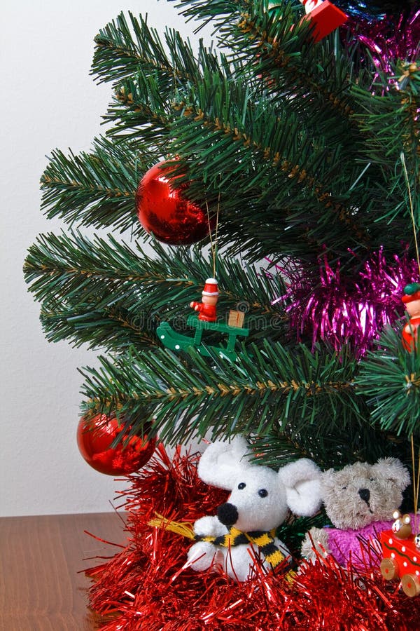 Baubles On Christmas Tree Picture. Image 17213545