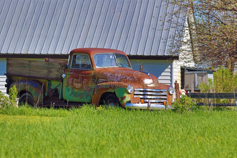 Bauernhof-LKW Chevrolets 3600 lizenzfreie stockfotos Bauernhof-LKW Chevrolets 3600 lizenzfreie stockfotos