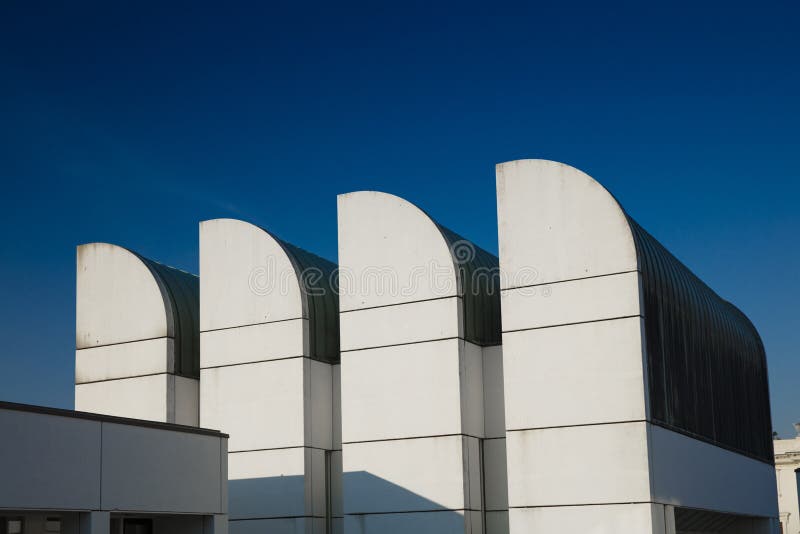 Bauhaus Archive, Berlin, Germany - 20th August 2018 - View of bauhaus archive and museum. Bauhaus Archive, Berlin, Germany - 20th August 2018 - View of bauhaus archive and museum