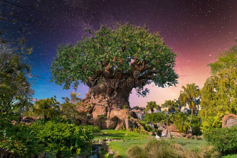 Baum des Lebendisney-Welttierreichs