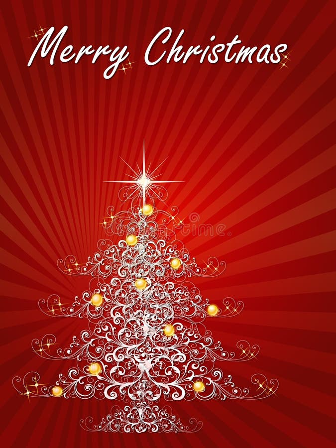 Baum-Weihnachten vektor abbildung Baum-Weihnachten vektor abbildung