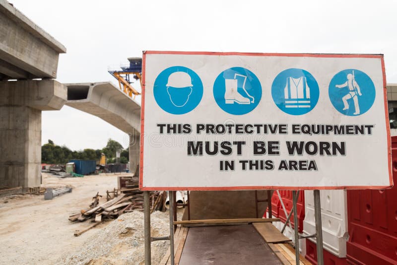 Baustelle-Sicherheit Signage