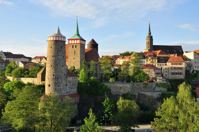 Bautzen - Saxony, Germany - by sunset