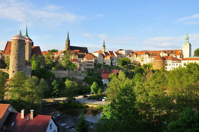 Bautzen - Saxony, Germany - by sunset