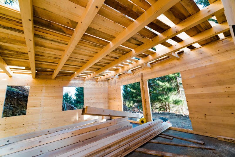 Bauwohnungsbau-Industriezimmerei laufend lizenzfreie stockfotos Bauwohnungsbau-Industriezimmerei laufend lizenzfreie stockfotos