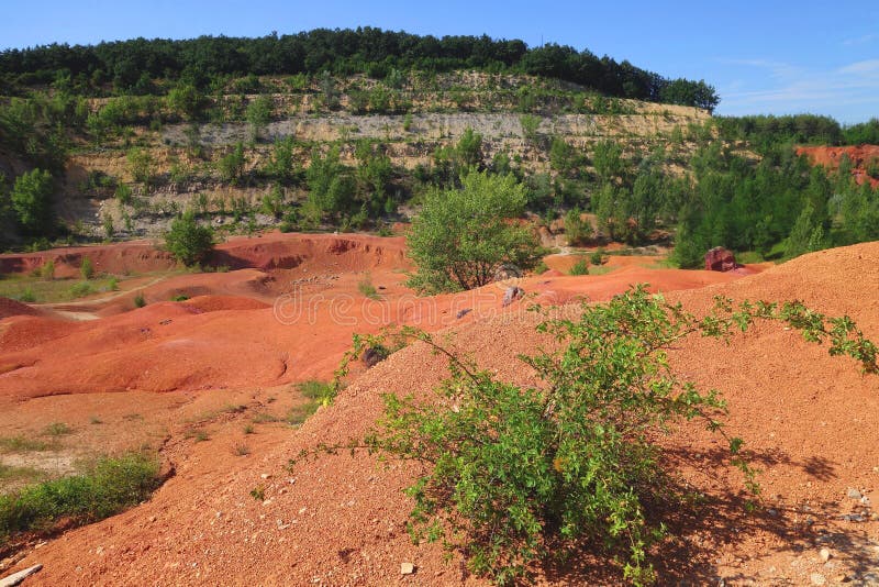 Bauxite stock photo. Image of bauxite, mining, surface 56575282