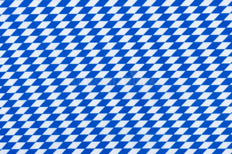 A bavarian diamond pattern in blue and white. Bavarian flag blue illustrations