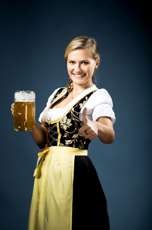 Bavarian girl stock photo. Image of human, eyes, adult - 11434784