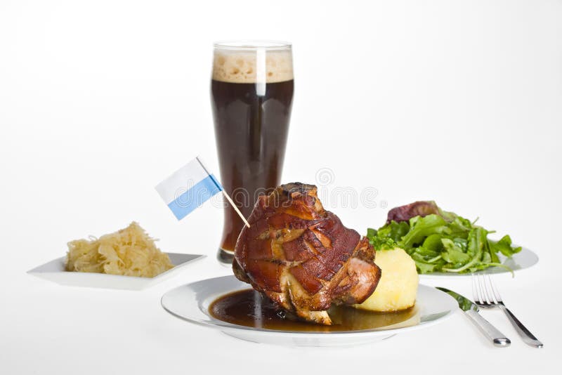 Bavarian knuckle of pork