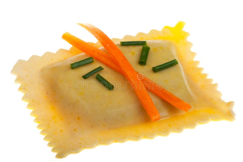 Bavarian pasta squares stock photos