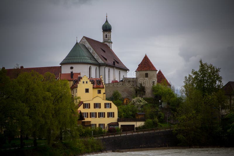 Bavarian Town Fuessen, Germany