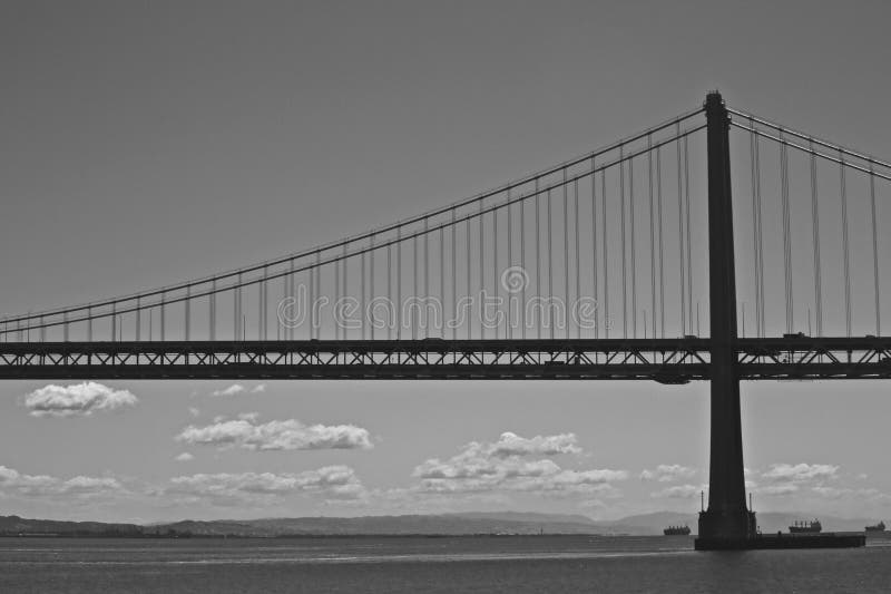 Bay Bridge San Francisco royalty free stock image Bay Bridge San Francisco royalty free stock image