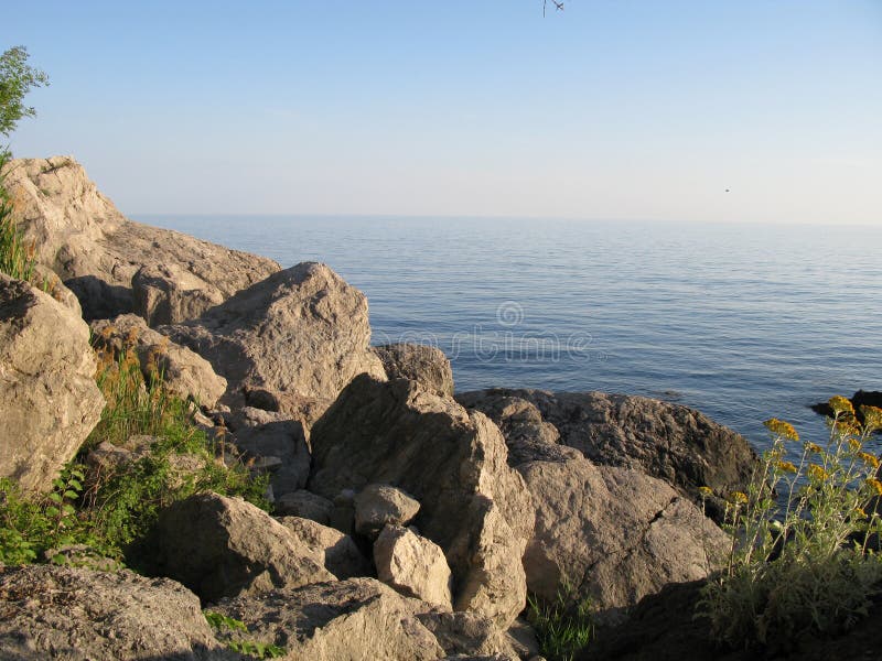 Bay, Laspi, Crimea, Ukraine