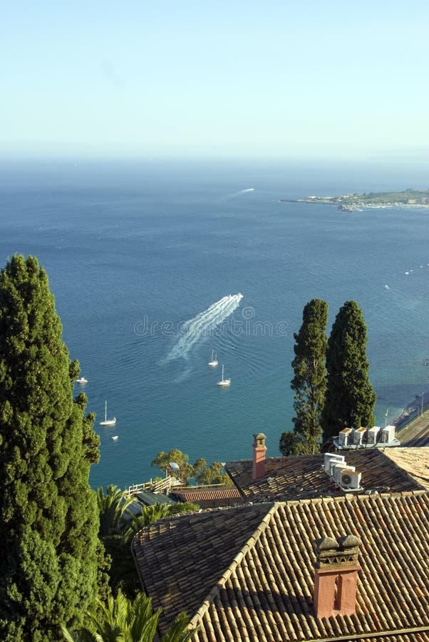 Bay of taormina sicily