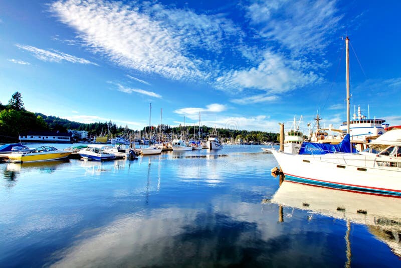 Bay view in Tacoma, Washington