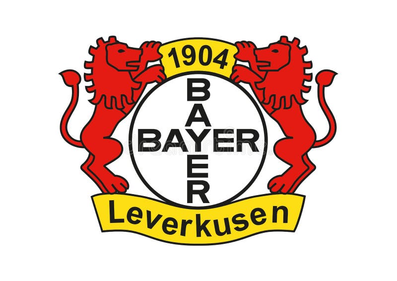 Bayer LeverkusenLogo redaktionelles bild. Illustration von format 129655705