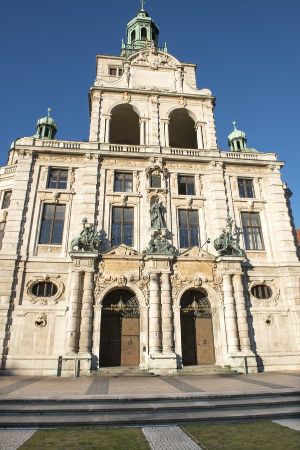 Bayerisches Nationalmuseum, München stockfoto