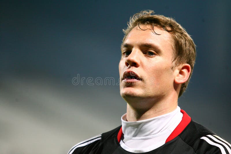 bayern manuel munchen neuer s obraz stock bayern manuel munchen neuer s obraz stock