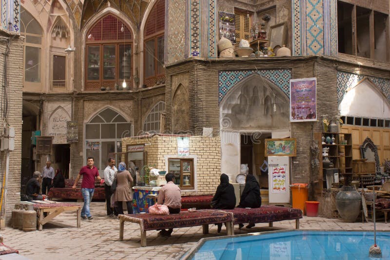 Bazar Kashan, Środkowy Iran