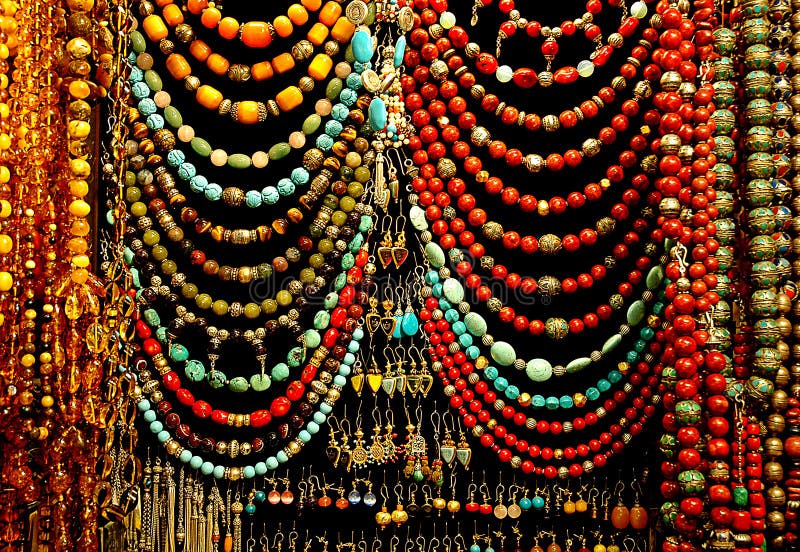 Bazaru kolorowy paciorkowaty