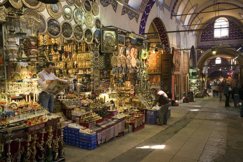 Bazaru uroczysty Istanbul indyk