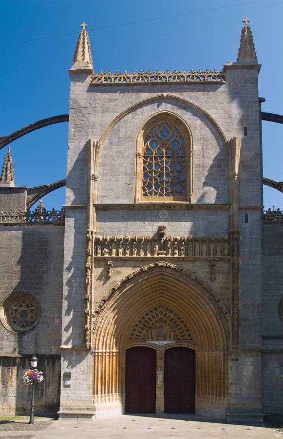 Bazylika kraju basków Lekeitio gothic Hiszpanii