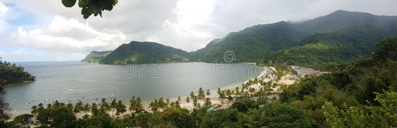 Baía bonita de Maracas foto de stock royalty free Baía bonita de Maracas foto de stock royalty free