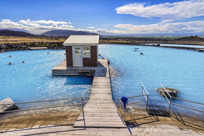 Baños de la naturaleza de Myvatn en Islandia