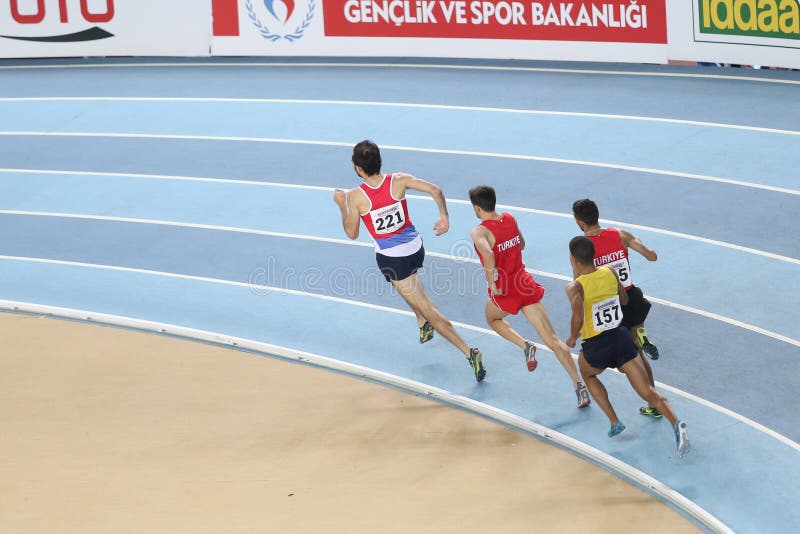 Bałkańskich atletyka Salowi mistrzostwa zdjęcie stock